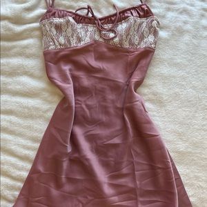 Urban Outfitters Lace Slip Dress